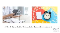 Départ du délai de prescription action en paiement